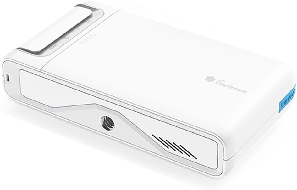 Lenovo VR180 Mirage Camera, side view con controis