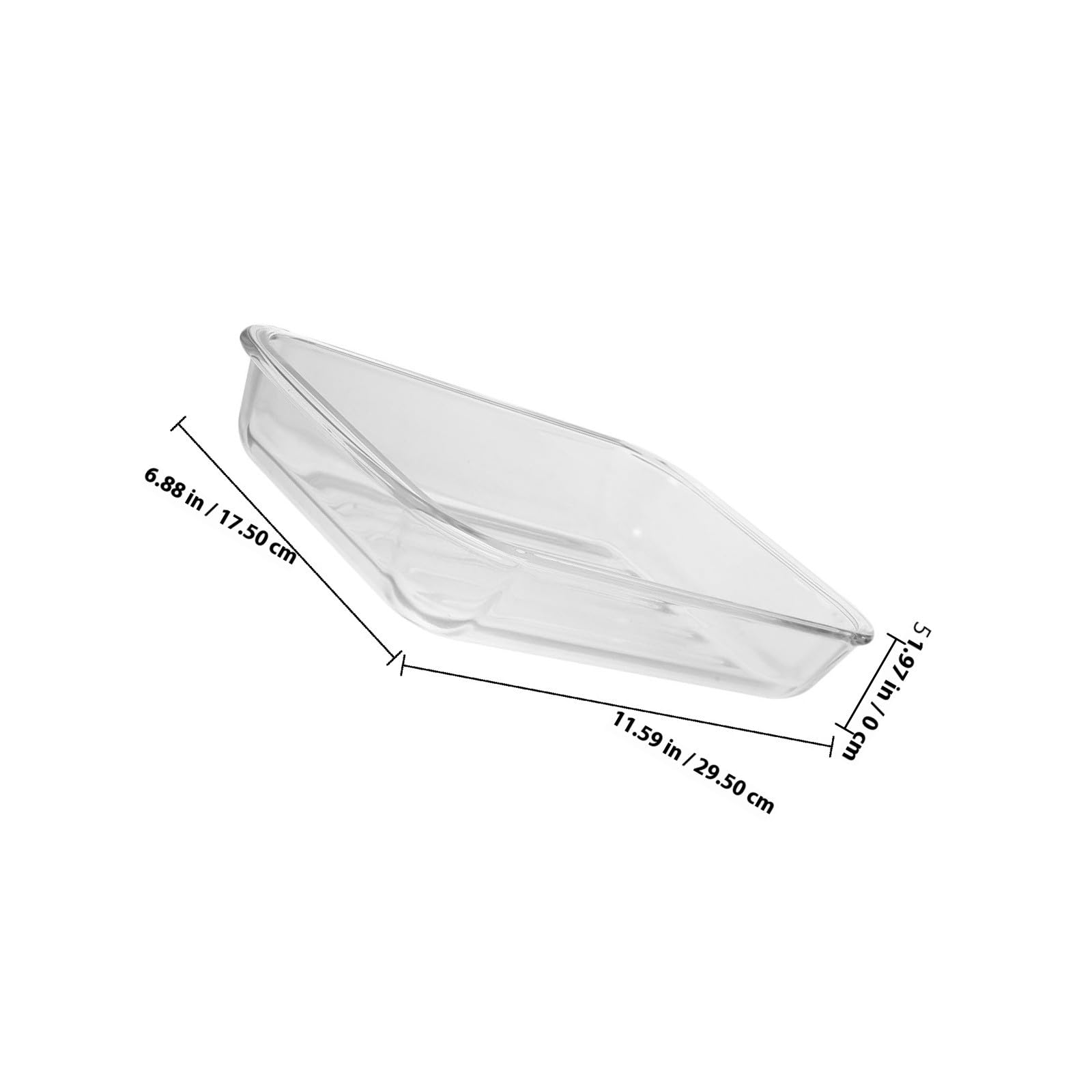 VALICLUD Plat à Four en Verre Trempé Transparent 1,5 L Grosse Capacité Résistant Haute Température pour Micro-ondes et Four Plat Ovale Multifonction la Cuisine Maison Cuisson Fromage Pâtes