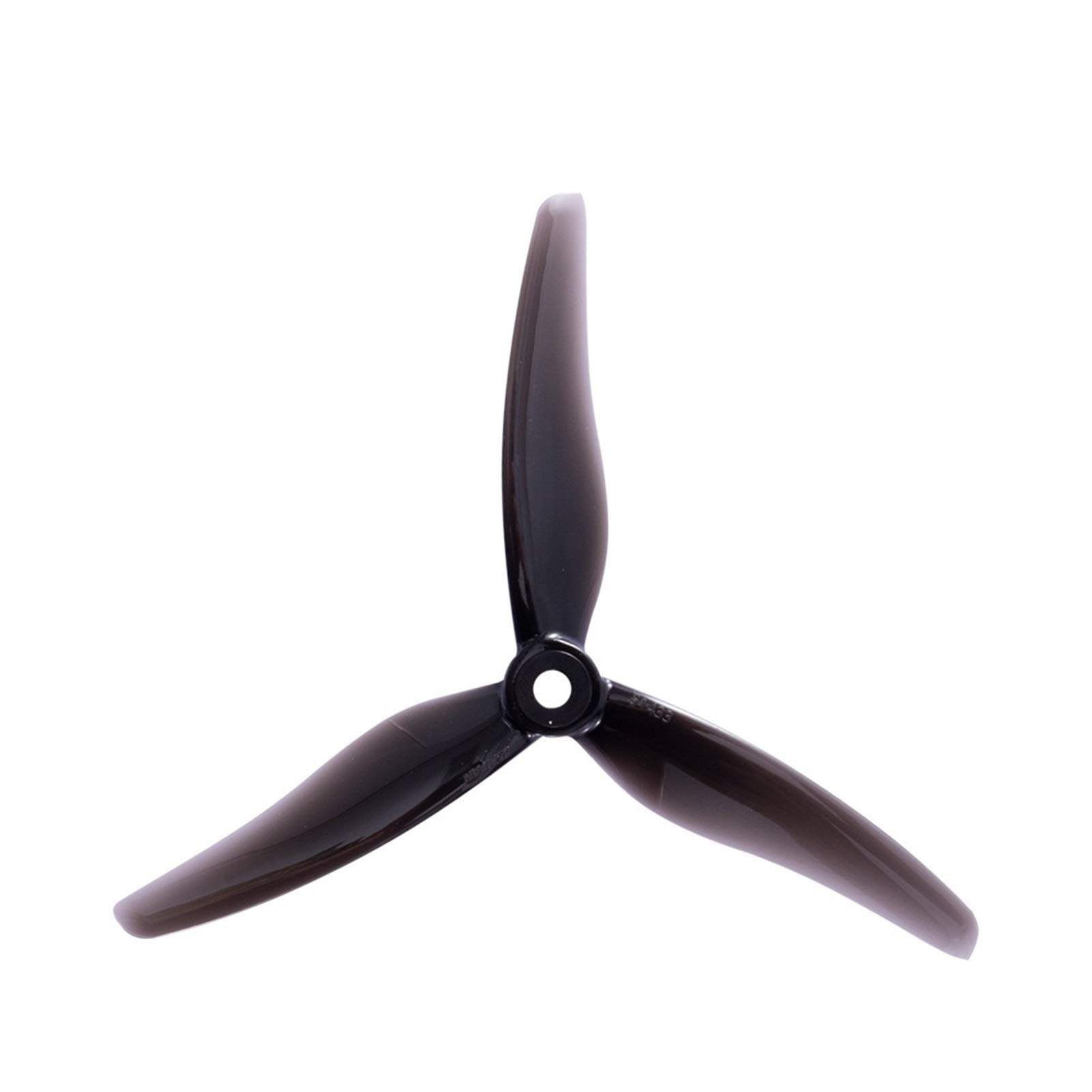 śmigło 24 szt./12 par drona śmigło 51433 5 cali 3 ostrza trójłopatowe śmigło rekwizyty bezszczotkowe kompatybilne z dronem wyścigowym FPV 51466 część zamienna (12 par, czarne)