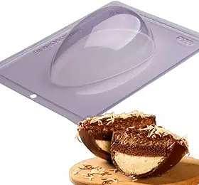 Forma Ovo de Páscoa 3 Partes Casca Lisa e Acabamento Profissional de 350/500G (500G)