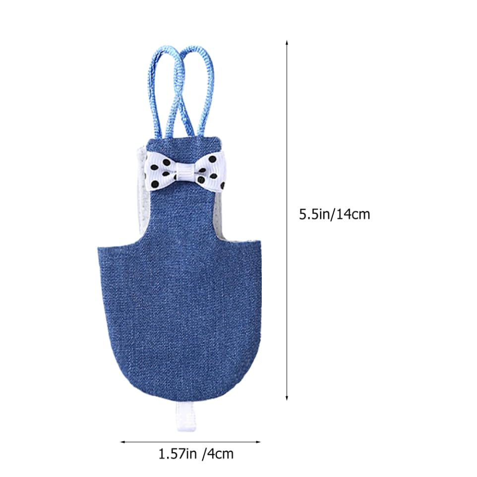 Pañal para Pájaros Traje de Vuelo Transpirable M Algodón | Reutilizable, para Cacatúas y Aves Pequeñas, Uso en Casa y Exterior, Diseño Tipo Capa Interior