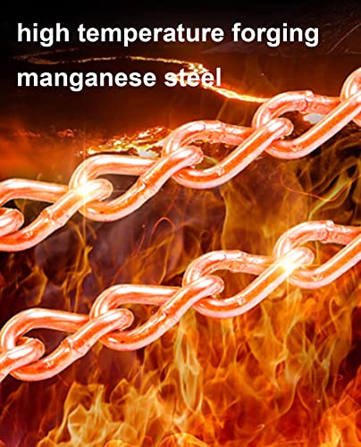 Snow Chains Universal Tire Traction Chain Anti-Skid Chains For Passenger Cars Pickups And Suvs Set Of 2 Emergency Snow Tire Chains #TOP2