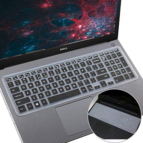 2 protectores de teclado para laptops Dell Inspiron miniatura 1