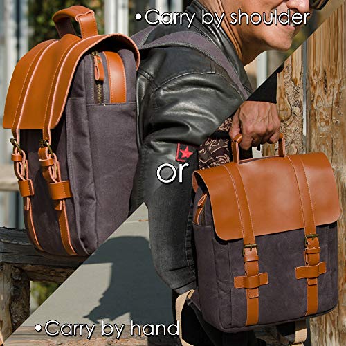 The Treo Wine Bag, Insulated Bottle Holder Backpack For Travelling, Outings and Festivals, Leather Back With Padded Faux Fleece Interior & Corkscrew by Primeware Inc.