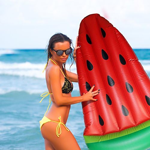 Funny Pool Floats for Adults - Enjoy The Pool in Style with These Pool Inflatables for Adults - Watermelon Pool Floatie