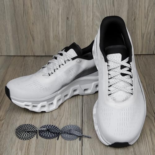 Image of Endoto 2 Pairs Shoe Laces for ON CloudMonster, 7MM Flat Shoelaces Replacement Women Men Sneakers Strings