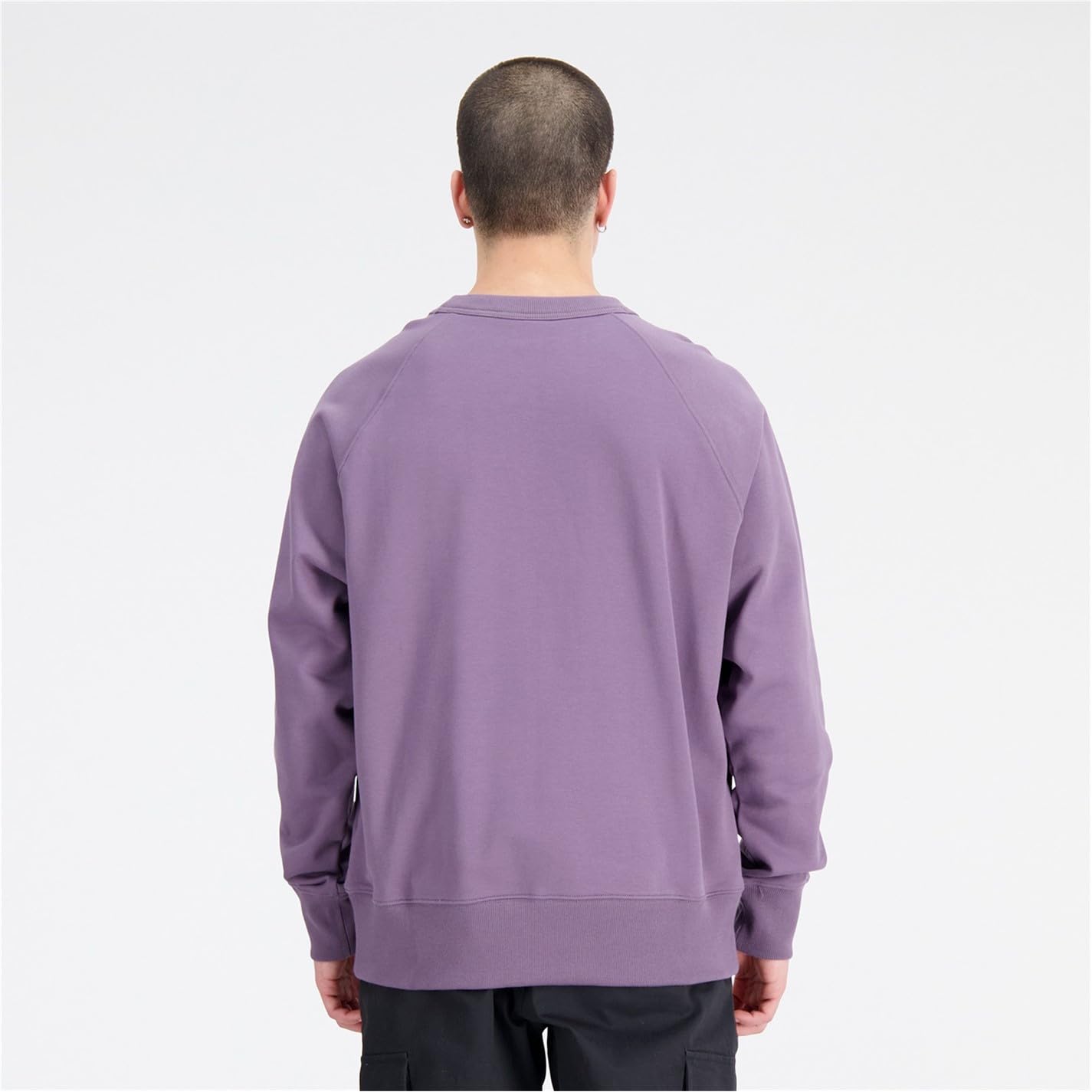 New Balance Damski sweter Varsity z okrągłym dekoltem Shadow (515) L, Cień (515), L