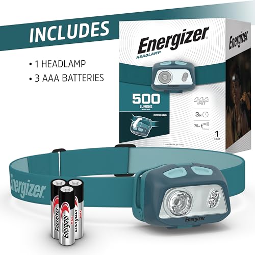 Energizer E303958000 Hdl40 Led Headlamp, 500 Lumen thumb #5