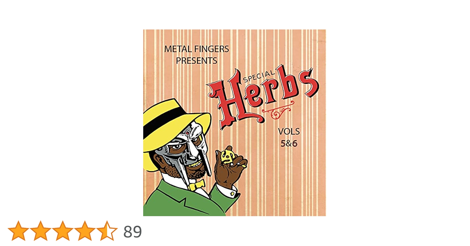 洋楽 Special herbs Volume 5 & 6 LP by MF Doom Special Herbs, Volume 5 & 6 : MF DOOM : Free Download
