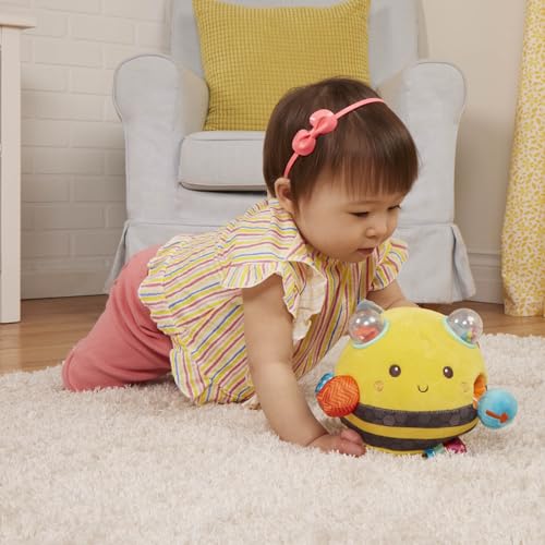 B. toys- Sensory Plush Bumble Bee, Colore, BX2037Z...