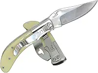 Canivete Ferreira Barretos 131 Aço Inox De Bolso Com Presilha, Pesca Camping Edc