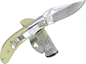 Canivete Ferreira Barretos 131 Aço Inox De Bolso Com Presilha, Pesca Camping Edc