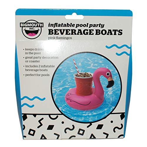 Inflatable Flamingo Beverage Boats