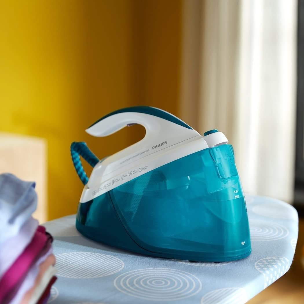 PHILIPS Bügeleisen + Kessel 2400 Watt Blau GC8640/20
