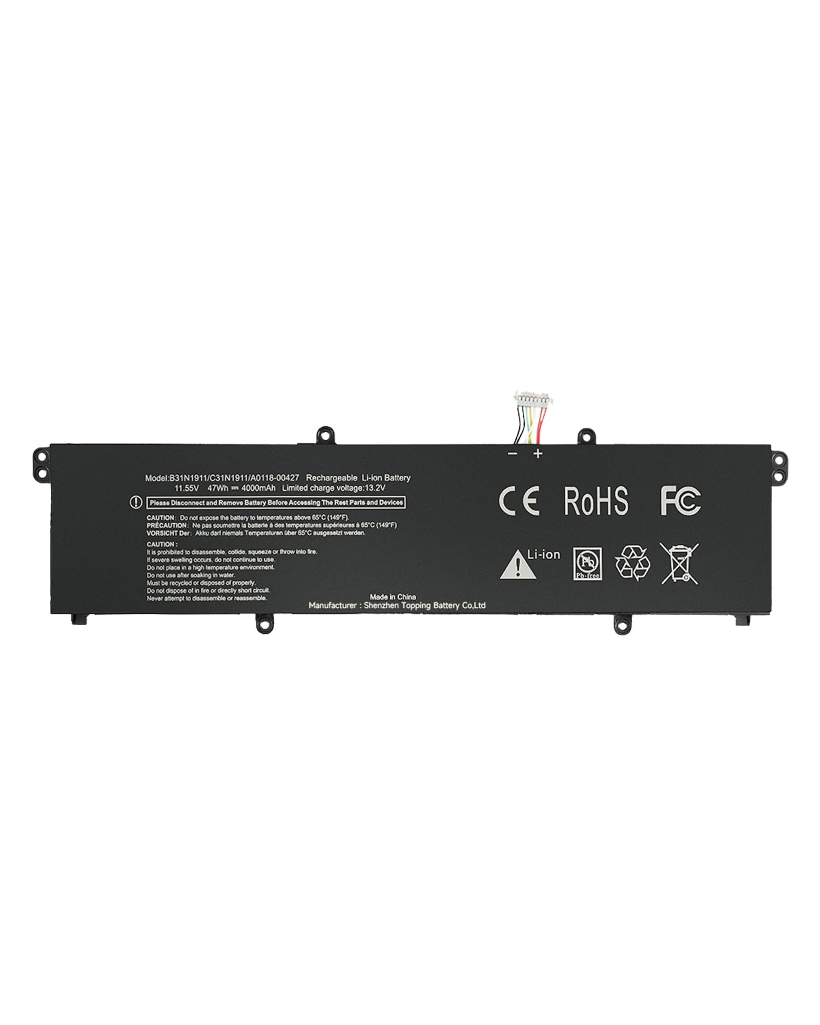 B31N1911 Laptop Batteria per ASUS VivoBook Flip 14 TM420IA TP420IA