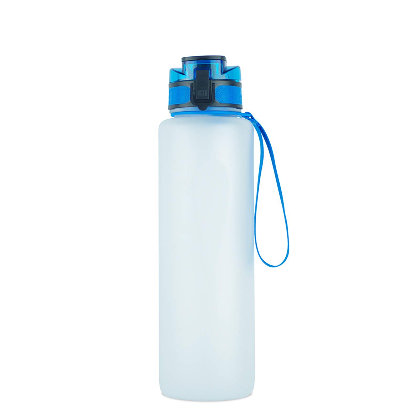 Bouteille d'eau de sport avec paille étanche pour gourde running