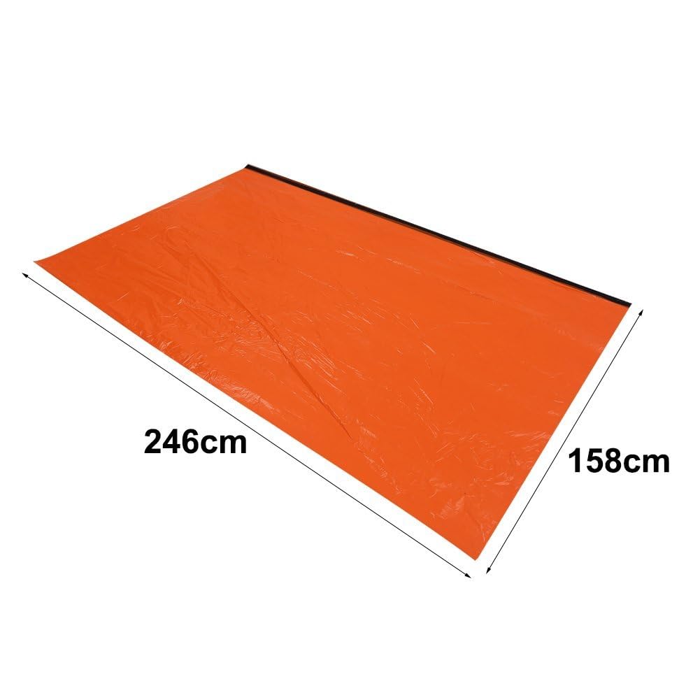 Couverture de survie robuste – Bâche thermique réfléchissante isolée. Couverture d'urgence réutilisable et toutes saisons pour voiture ou camping 30 Couverture de survie robuste – Bâche thermique réfléchissante isolée. Couverture d'urgence réutilisable et toutes saisons pour voiture ou camping 30