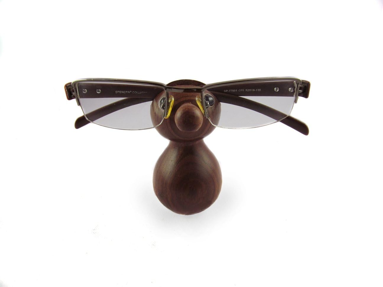 Doll Face Wooden Eyeglass Holder