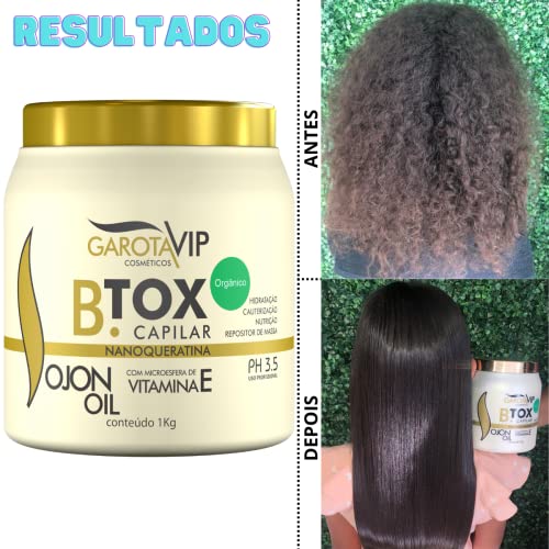 GAROTA VIP BOTOX CAPILAR ORGÂNICO 1KG