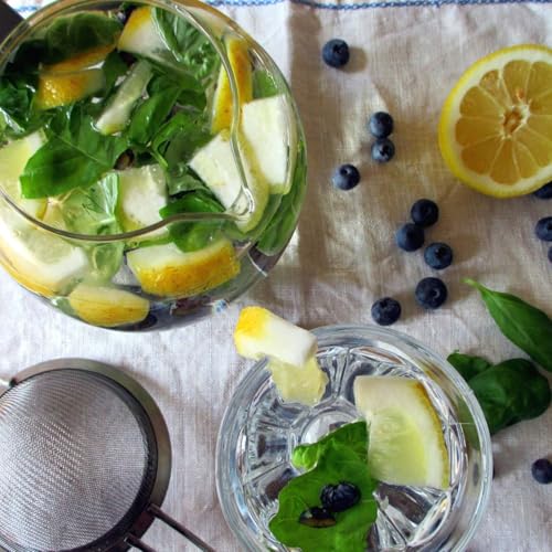 Bevanda depurativa basilico e limone