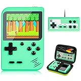Retro Handheld Game Console with Protector Case, 400 Free Classical FC Games Support for Connecting...