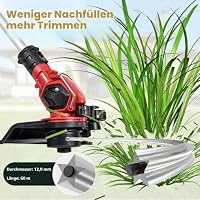 GREELIX Trimmerfaden 2mm x 60m, Sternform Mähfaden – Ansicht 2