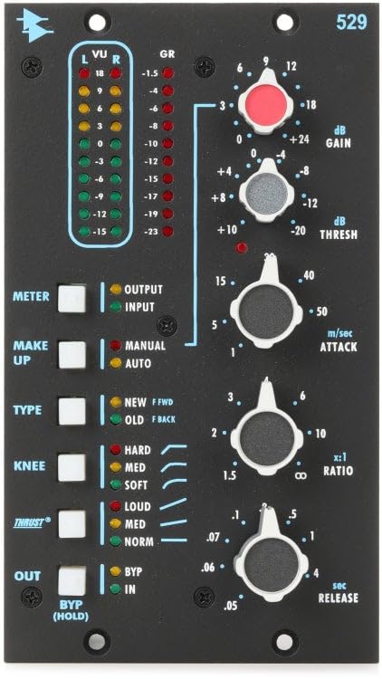 AQ500P！ Amazon.com: API 529 500 Series Stereo Compressor : Musical Instruments