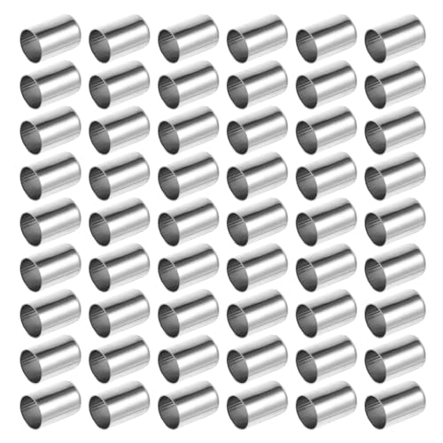 FIXOSHEE 200 Casquillos de Acero Inoxidable para Prensar Mangueras Hidráulicas de 13 MM Accesorios de Compresión Industriales para Reparación y Mantenimiento en Sistemas Hidráulicos y