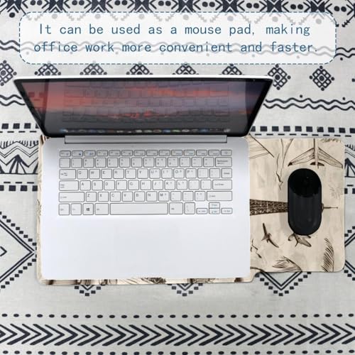 Funda para portátil de 13.8 pulgadas París retro con cremallera suave 5