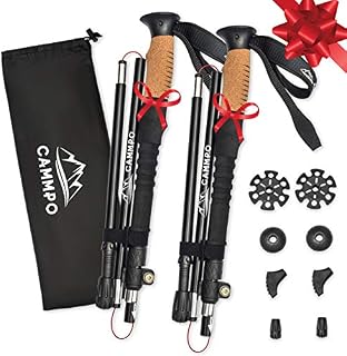 Trekking Poles for Hiking - Hiking Poles - Collapsible Hiking Sticks for Men