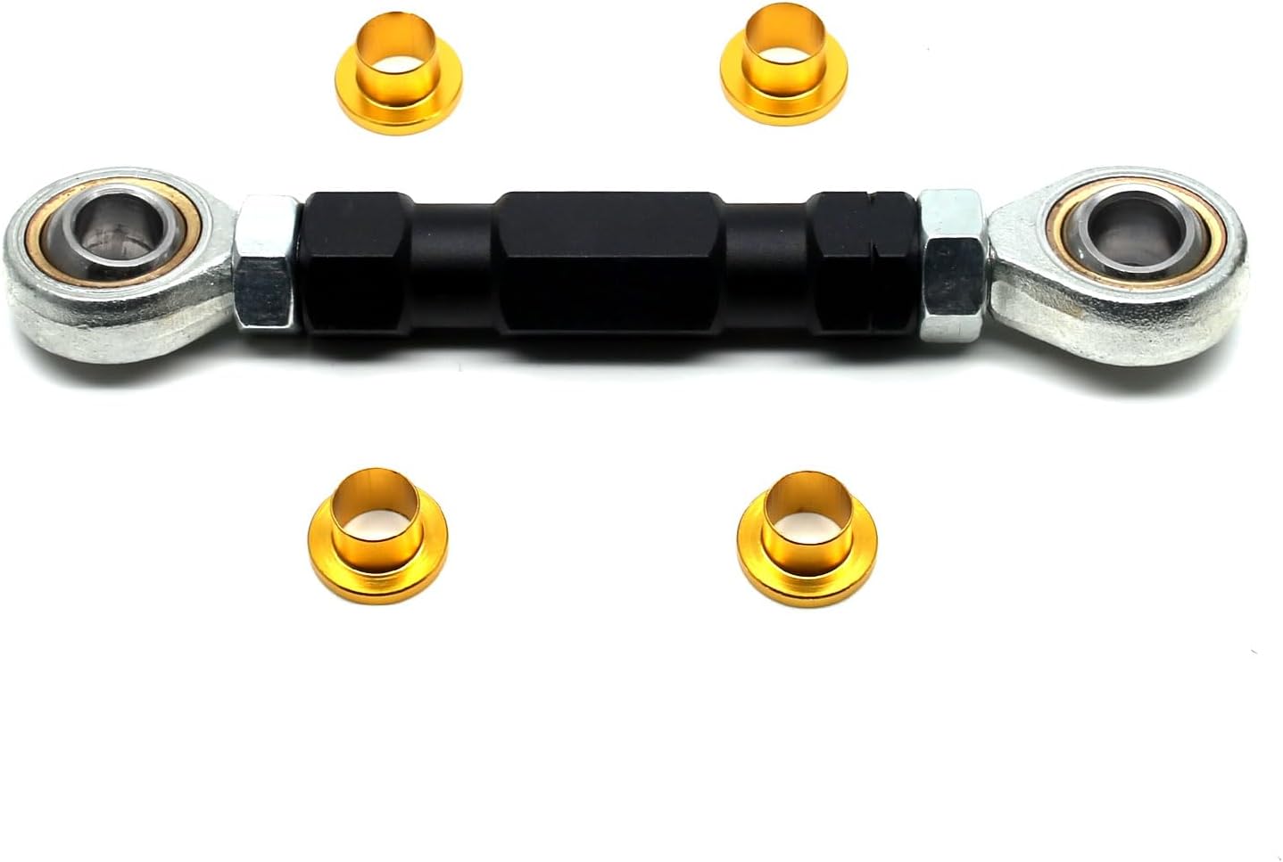 MZS Motorcycle Lowering Kit, 0-4" Rear Drop Links Adjustable Suspension Accessories Compatible with Panigale 899 2014-2015 / Panigale 959 2016-2019 / Panigale V2 2020-2023/848 1098 1198 2007-2013