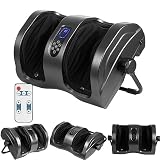 Hihone Foot Massager Machine with Heat,Shiatsu Foot Calf Massager for Blood Circulation&Pain Relief,
