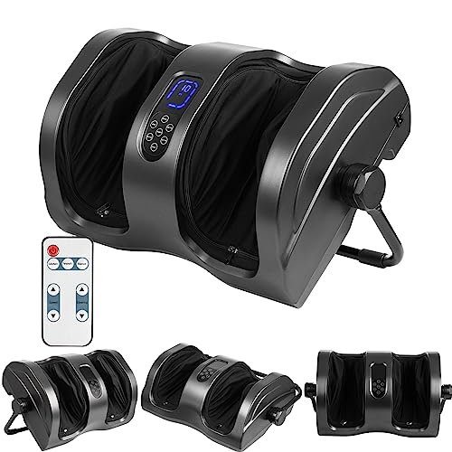 Hihone Foot Massager Machine With Heat,Shiatsu Foot Calf Massager For Blood Circulation&Pain Relief,Helps With Plantar Fasciitis,Remote Control Available #TOP4
