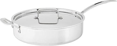 Miniatura 9 de Cuisinart MCP-12N Multiclad Pro - Juego de utensilios de cocina de acero inoxidable (12 piezas) y cacerola MCP194-20N MultiClad Pro de 4 cuartos