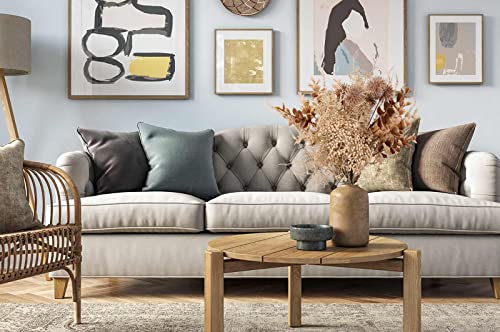 Fake Flowers Bouquet For Decorations Insunsix Artificial Flowers Silk Flowers Artificial For Decoration Fall Flower Centerpieces For Coffee Table Decor (Beige) #TOP7