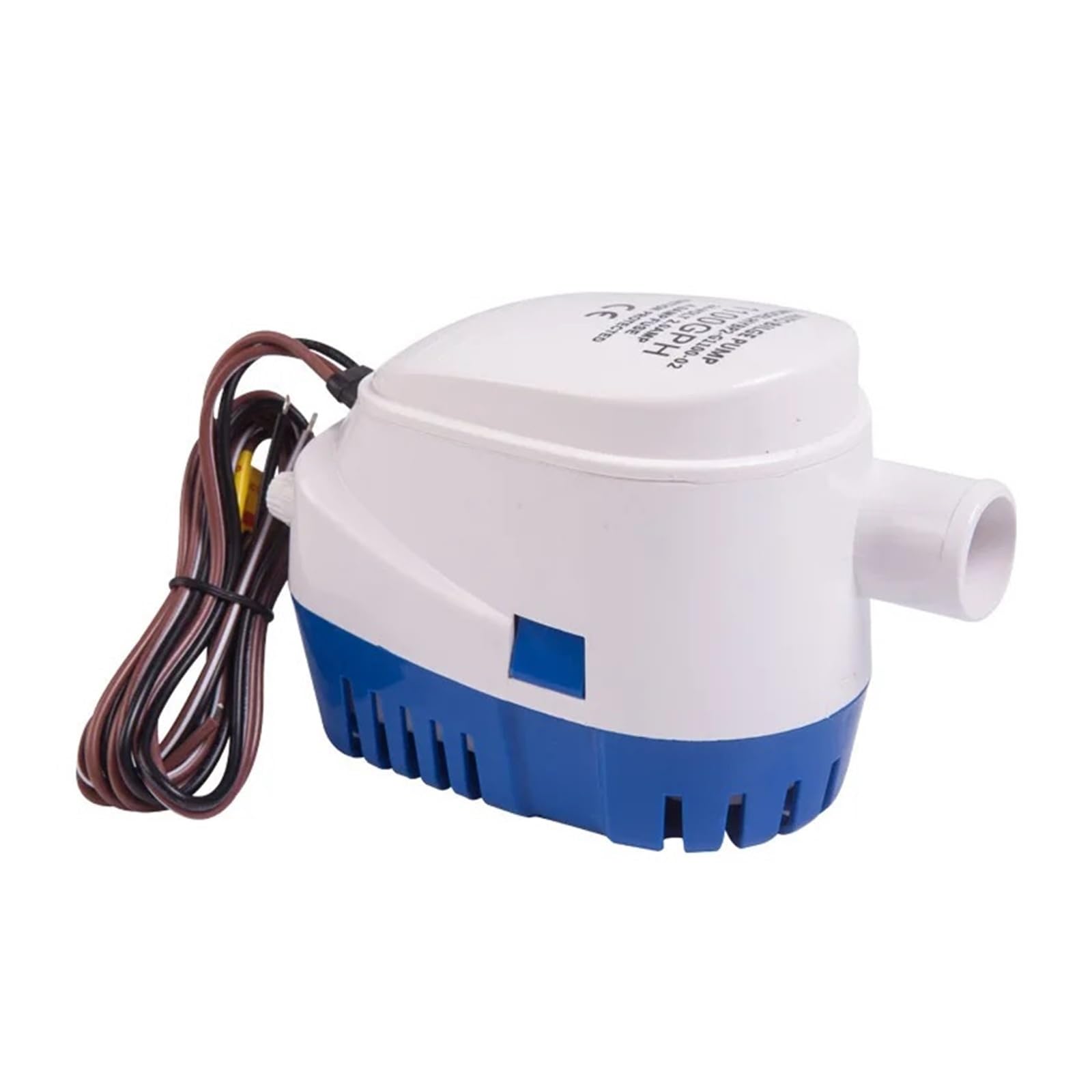 Pompa di sentina automatica for barche 1pc 750gph 1100gph DC12v 24v Acqua elettrica sommergibile automatica(750gph,12 Volt)