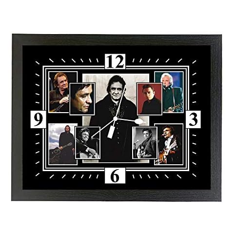 Johnny Cash Icon Gift Clock Cover