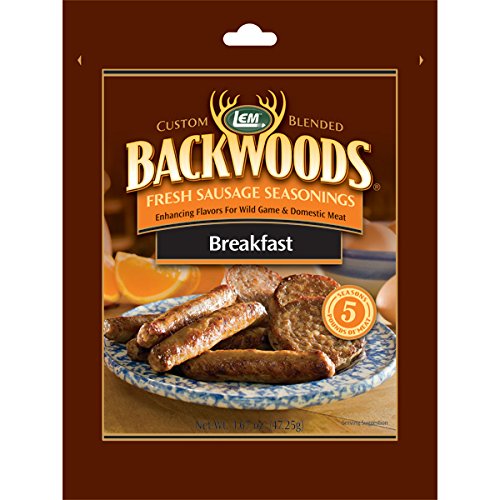 LEMBACKWOODS BREAKFAST FRESH SAUSAGE SEASONING , Seasons 5 Pounds Of Meat
