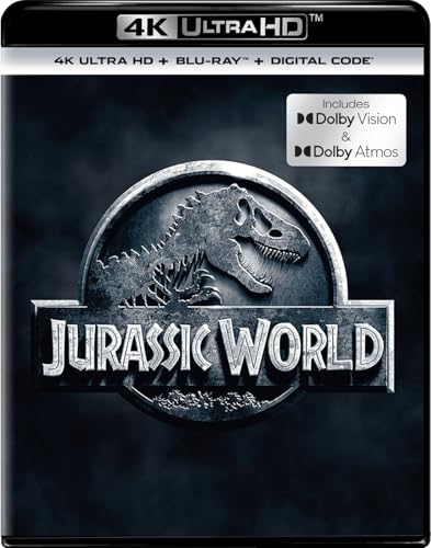 Jurassic World - 4K Ultra HD + Blu-ray + Digital (Dolby Vision + Dolby Atmos Version) [4K UHD]
