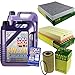 Produktbild Inspektionspaket 10L LM LL High Tech 5W-40 + MANN Filterpaket Cayenne