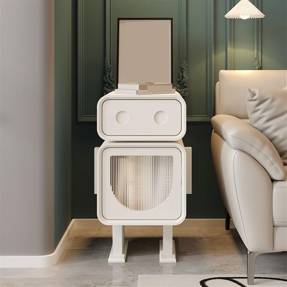 Bout de lit et table de chevet polyvalente pour une chambre cocooning