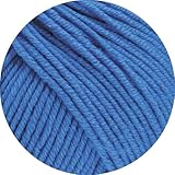 19M/26R = 10x10 cm Lana Grossa - Cool Wool Big - Fb. 992 tintenblau 50 g
