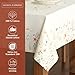 Maison d' Hermine Table Cloth Rectangle Table 100% Cotton 60 x 60 Inches Tablecloth Reusable Decorative Everyday Use for Dining Room, Farmhouse, Home, Party, Festive & Wedding Spring Summer - Colmar