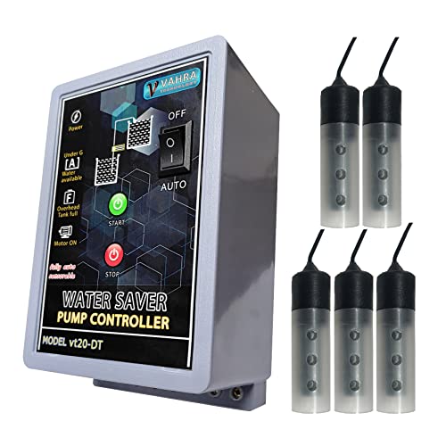 Fully Automatic Dual Tank Water Level Controller Sensor(with Dry Run ...