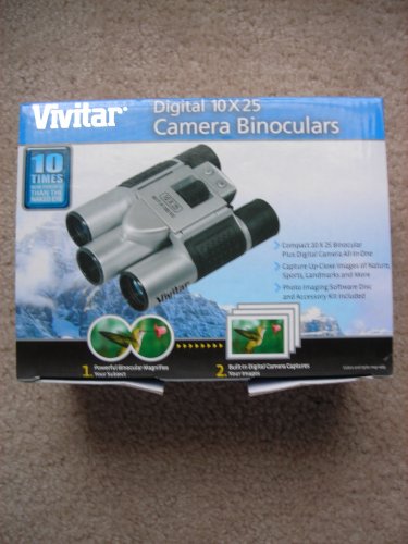 Vivitar Digital 10 X 25 Camera Binoculars #TOP19