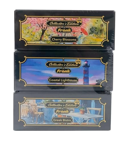 Image of Frank Collector's Edition Jigsaw Puzzle for Kids Above 7 Years | Travel Friendly Miniature Puzzles | Brain Booster Puzzle Games for Focus and Memory | Pack of 3 (150 Pieces), Gifts for Teenagers