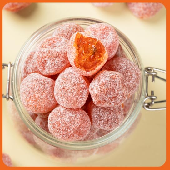 Zucchero di roccia essiccato kumquat sacchetto 500g, autentico Tianshan Snow Orange, zucchero semolato, kumquat essiccato, frutta conservata, zucchero, snack di frutta secca