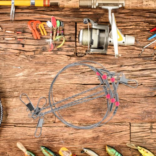 POPETPOP Fishing Wire Leader Rigs Tackle Kit miniatura 4