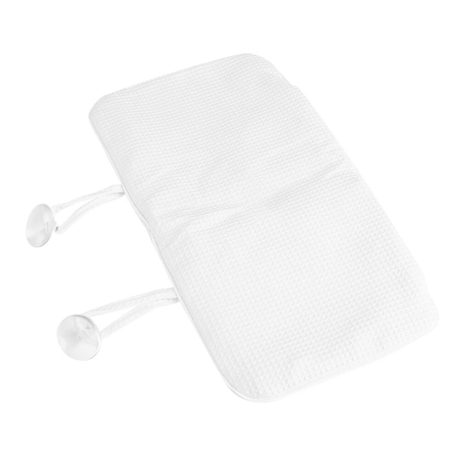 Lrfvadw One Color Pillows Anti-Slip Bathtub Pillow Spa Bath Cushion Soft Headrest Suction Cup Accessories