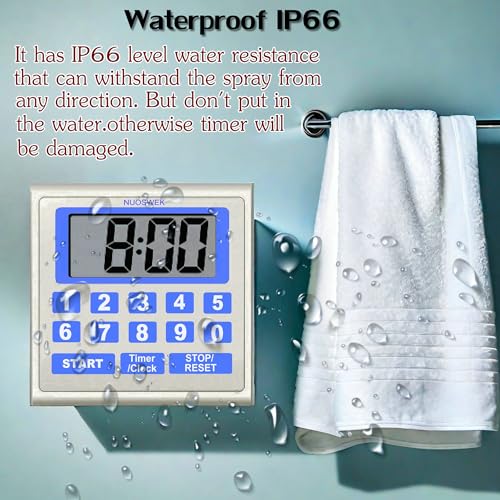 NUOSWEK Direct Entry Waterproof Timer